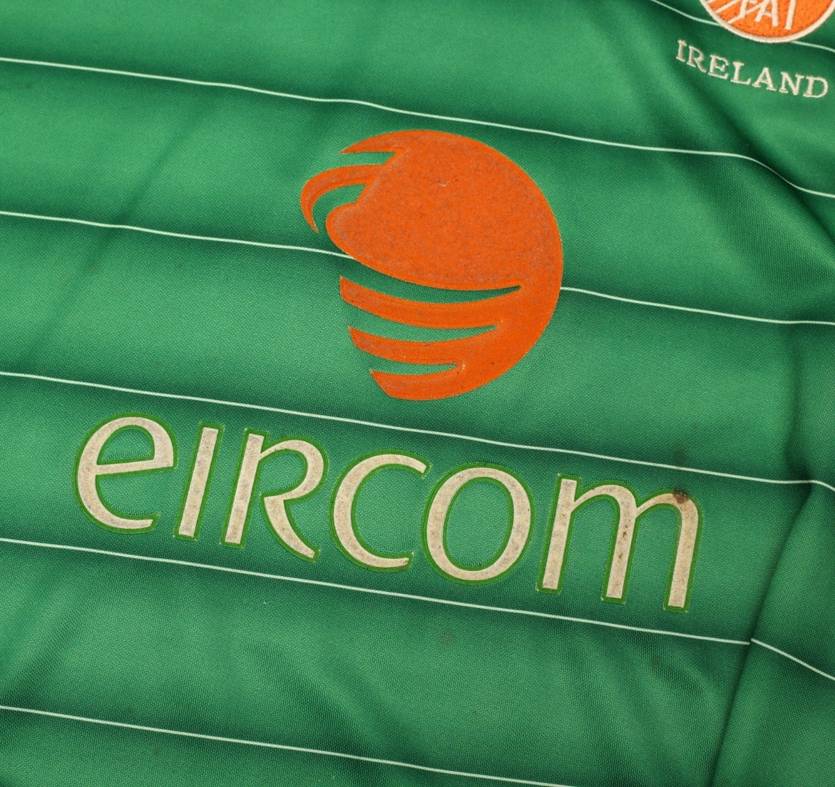 2003/04 KEANE #6 Ireland Vintage Umbro Home Football Shirt (L)