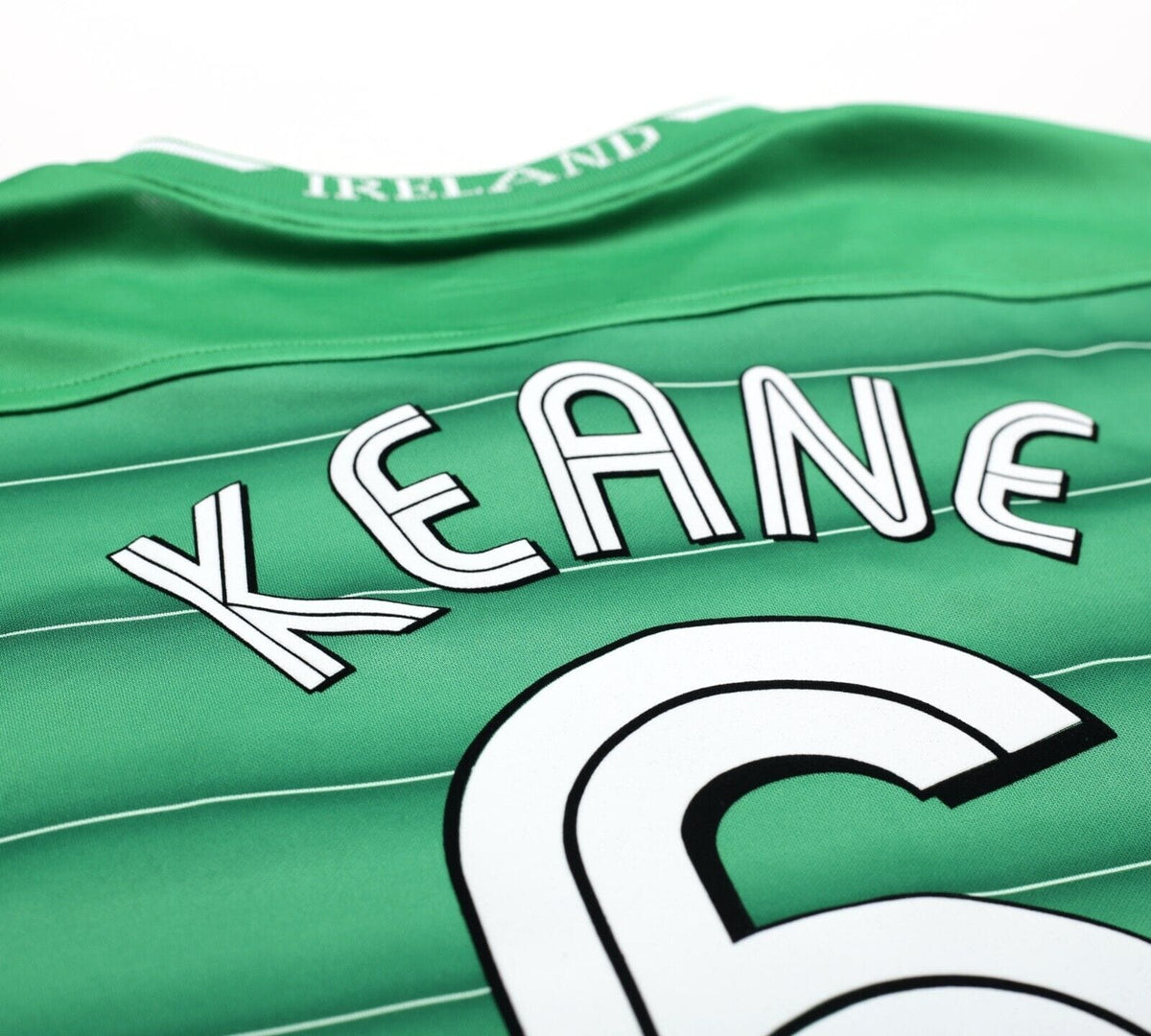 2003/04 KEANE #6 Ireland Vintage Umbro Home Football Shirt (XL)