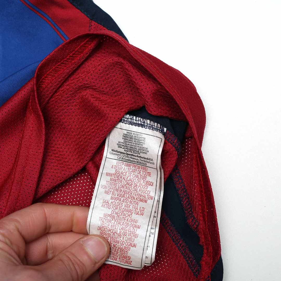 2003/04 Larsson #7 Barcelona Vintage Nike Home Football Shirt (XL)