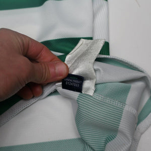 2003/04 Larsson #7 Celtic Vintage Umbro European Home Football Shirt (L)