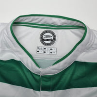 2003/04 Larsson #7 Celtic Vintage Umbro European Home Football Shirt (M)