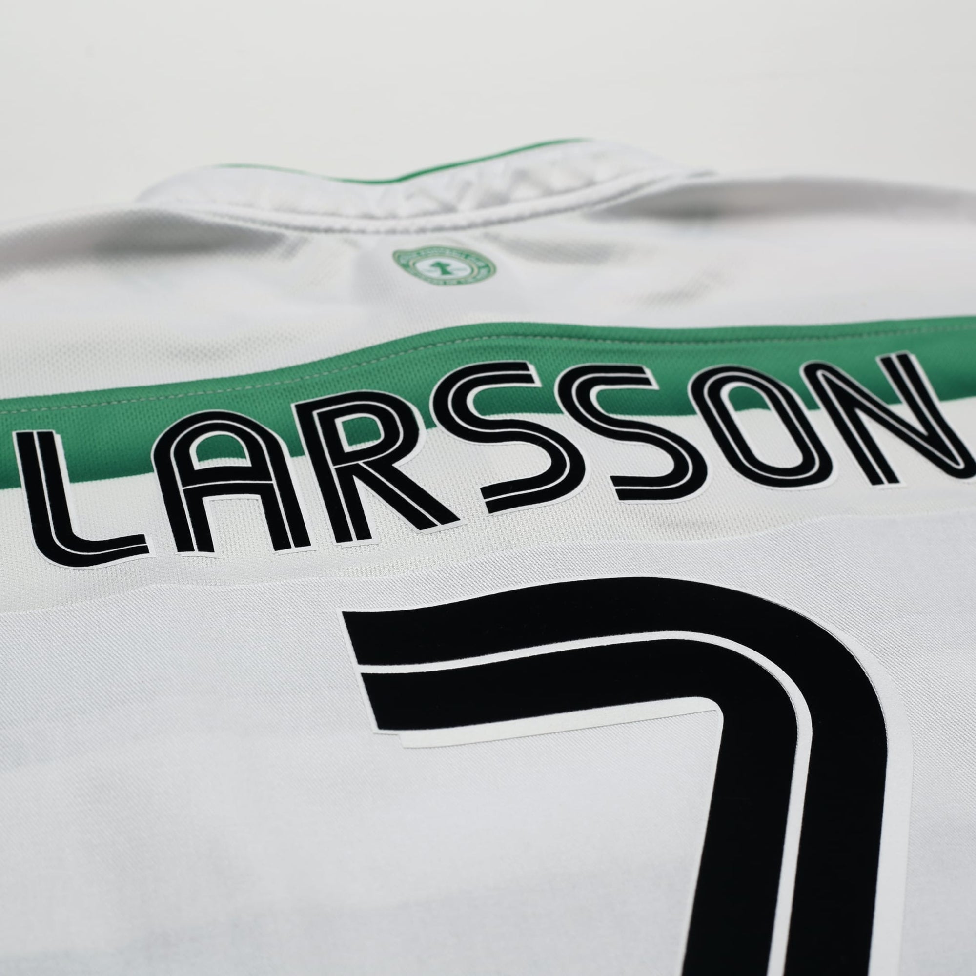 UMBRO LARSSON #7 セルティック　Celtic 直筆サイン Authentic 2003/04 Larsson #7 Celtic Vintage Umbro European Home