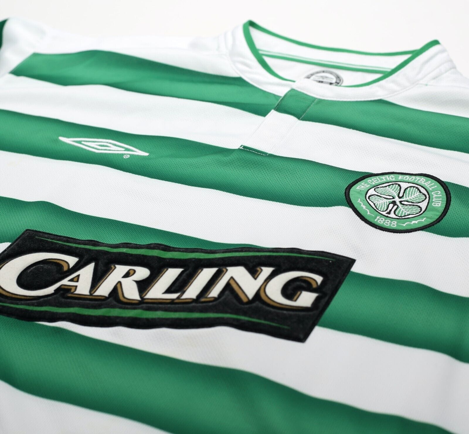 Celtic 2003-04 Home Shirt Larsson #7 (Good) XL