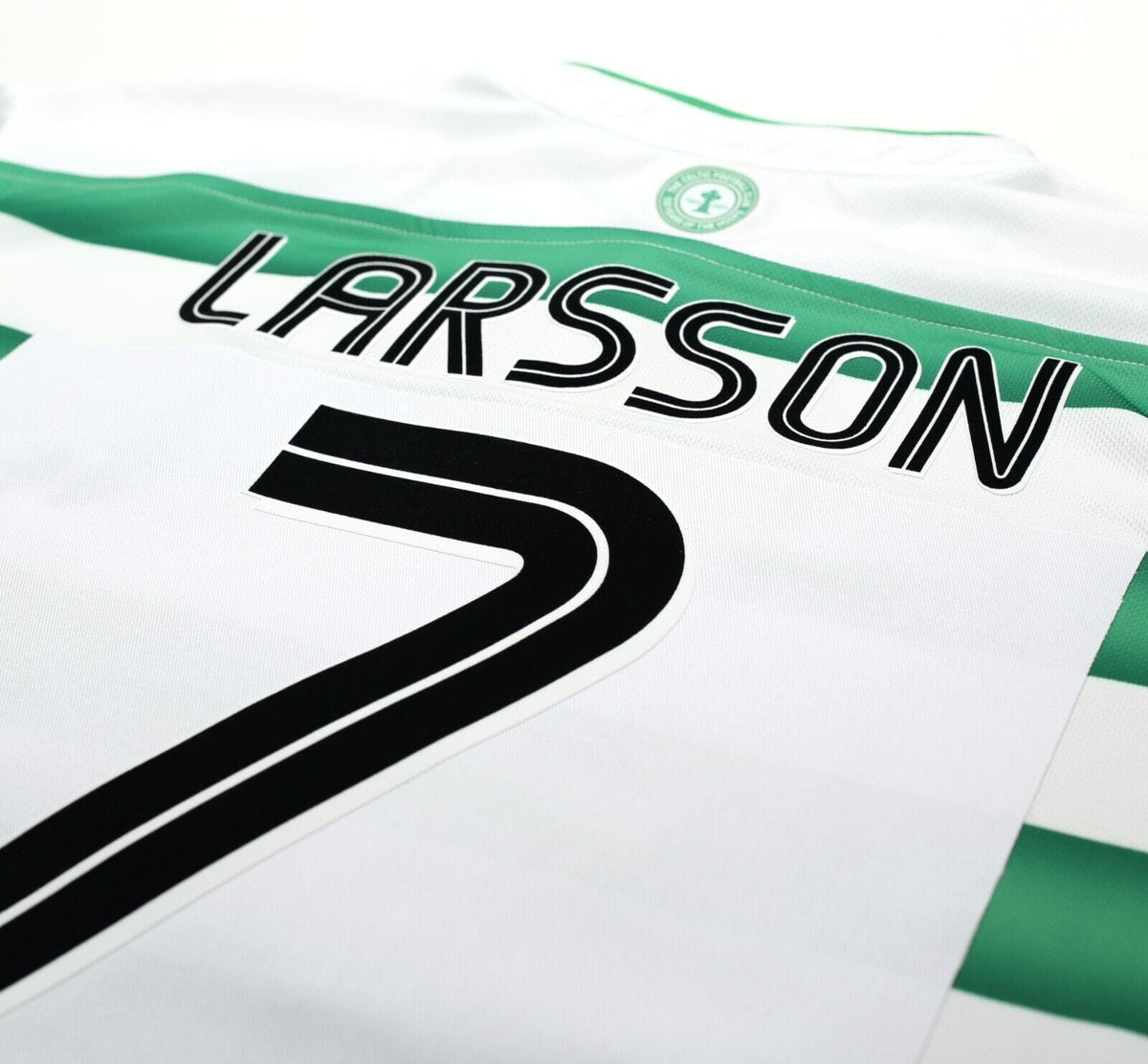 2002/03 LARSSON #7 Celtic Vintage Umbro Away Football Shirt (XL) Swede -  Football Shirt Collective