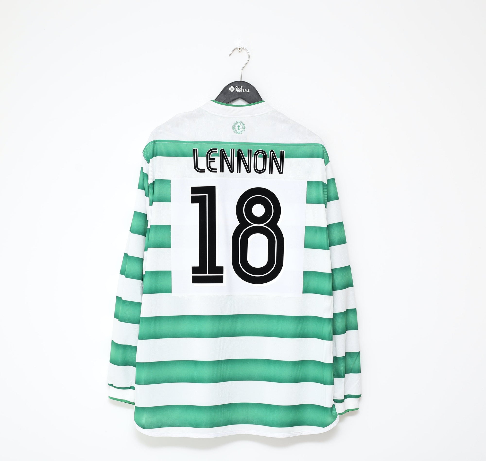 2003/04 LENNON #18 Celtic Vintage Umbro CL Home Football Shirt (XL) BNWOT