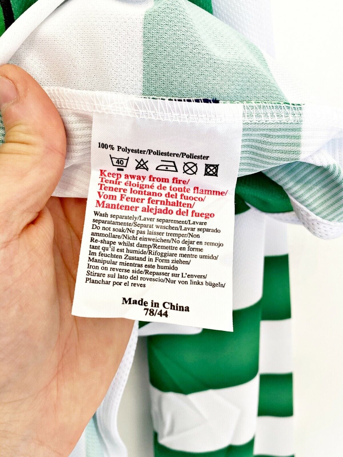 2003/04 LENNON #18 Celtic Vintage Umbro CL Home Football Shirt (XL) BNWOT