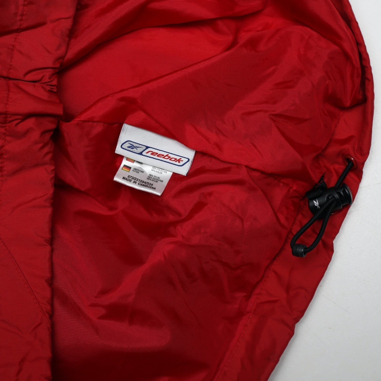 2003/04 Liverpool Vintage Reebok Football Rain Coat Jacket (S/M)