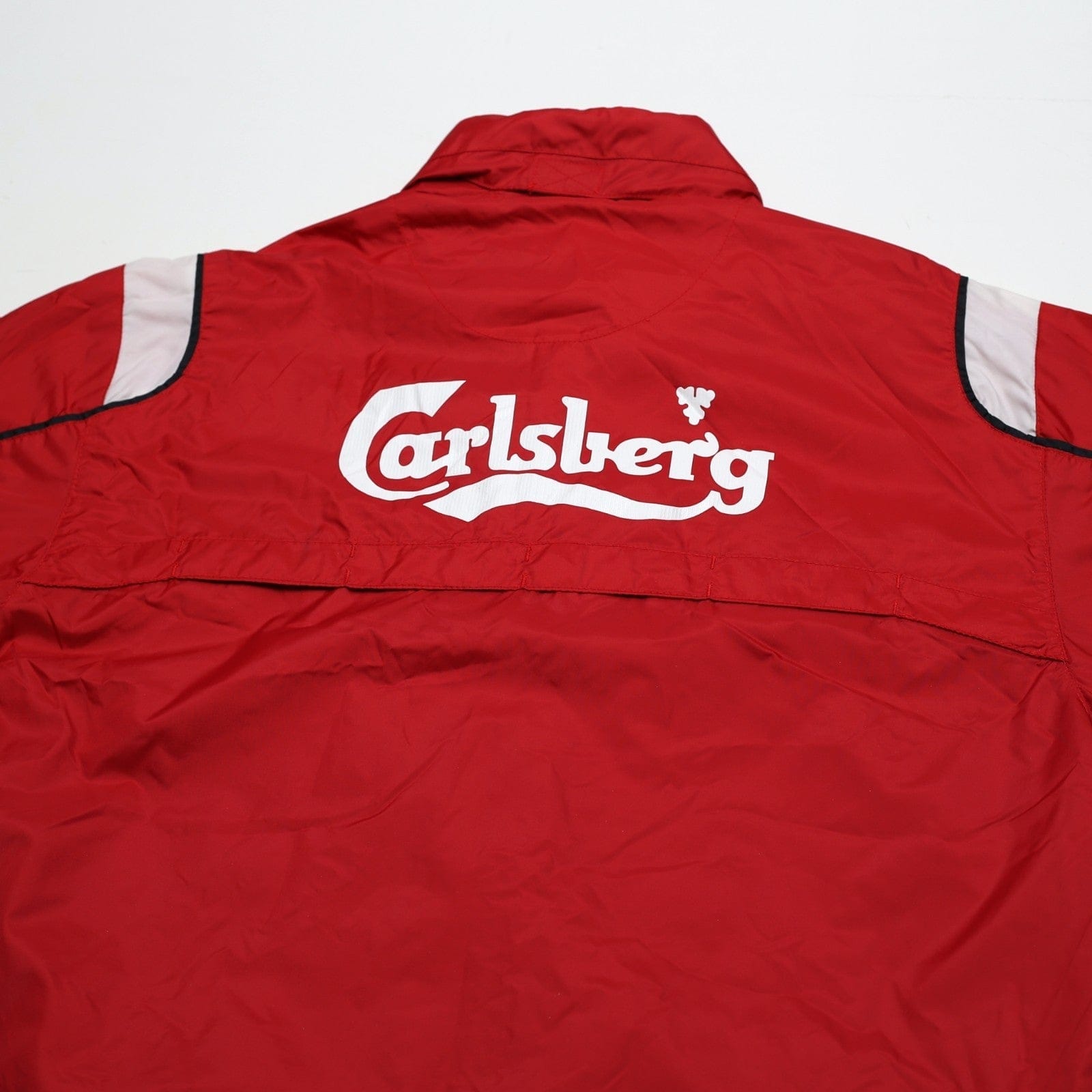 2003/04 Liverpool Vintage Reebok Football Rain Coat Jacket (S/M)