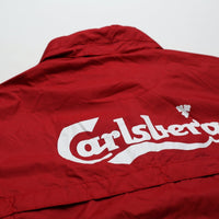 2003/04 Liverpool Vintage Reebok Football Rain Coat Jacket (S/M)