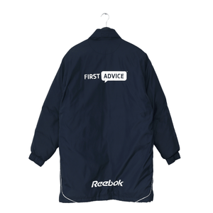 2003/04 MANCHESTER CITY Vintage Reebok Padded Football Bench Coat Jacket (M)