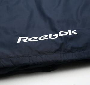 2003/04 MANCHESTER CITY Vintage Reebok Padded Football Bench Coat Jacket (M)