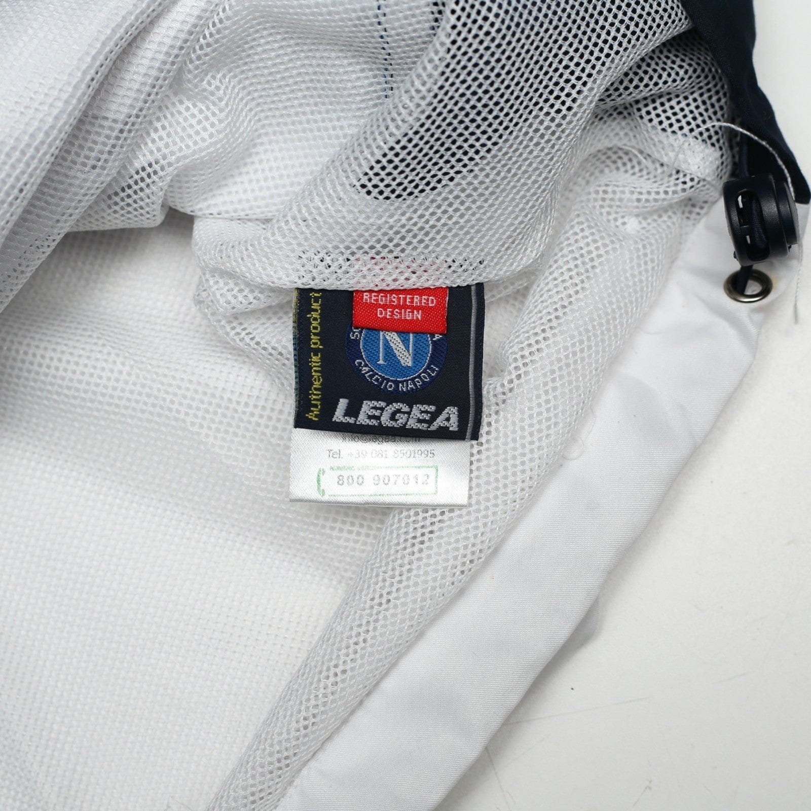 2003/04 Napoli Vintage Legea Football Track Top Jacket (XL)