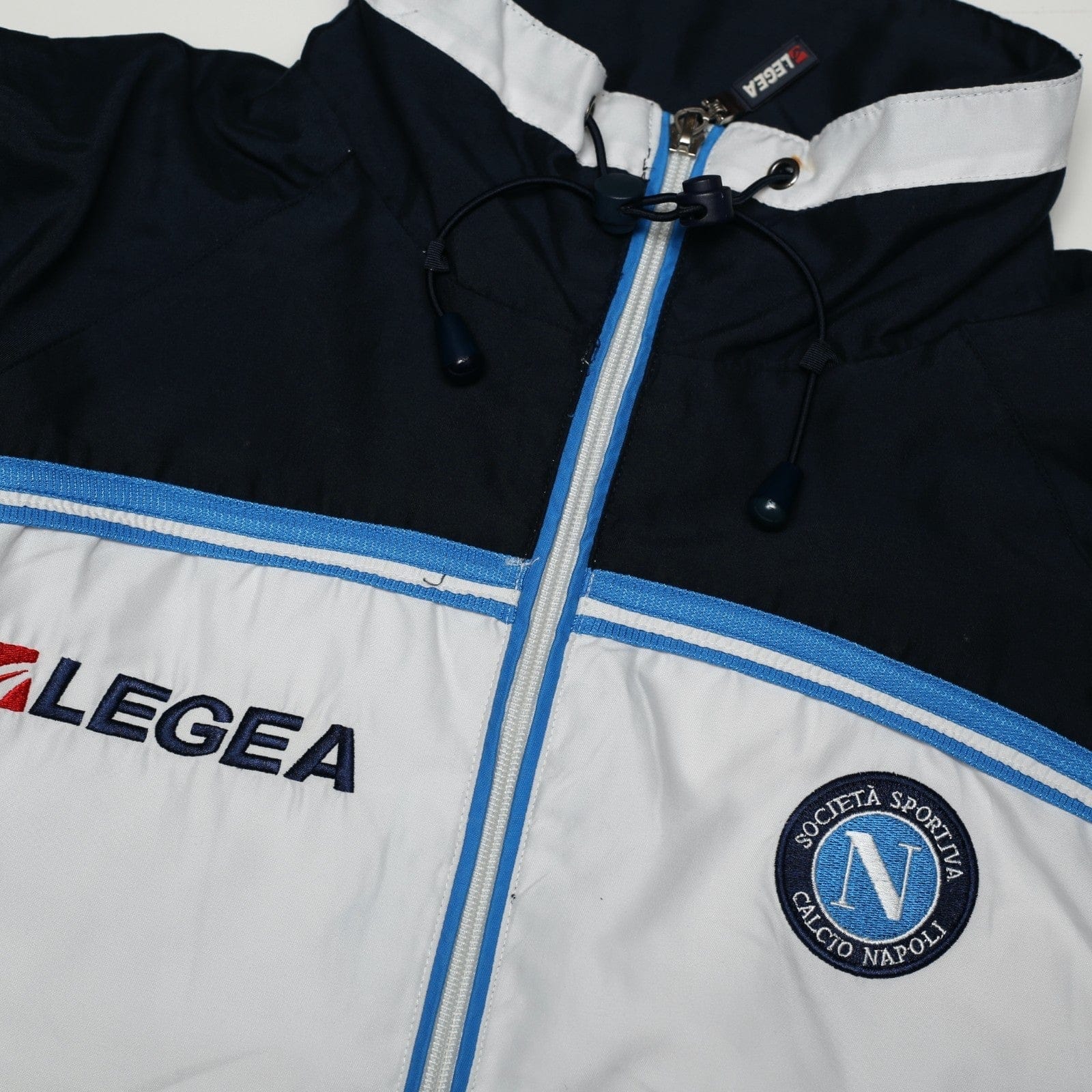 2003/04 Napoli Vintage Legea Football Track Top Jacket (XL)