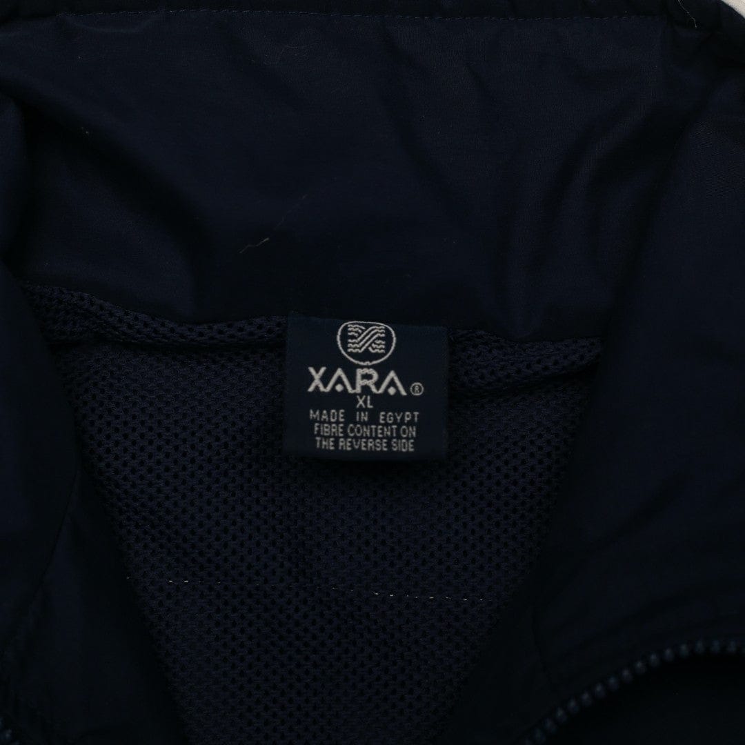 2003/04 Norwich City Vintage XARA Football Training 1/4 Zip Track Jacket (XL)