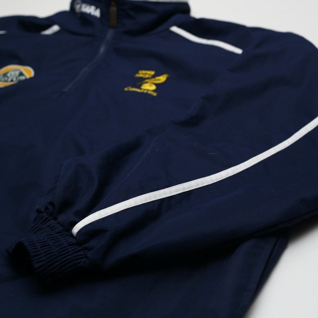 2003/04 Norwich City Vintage XARA Football Training 1/4 Zip Track Jacket (XL)