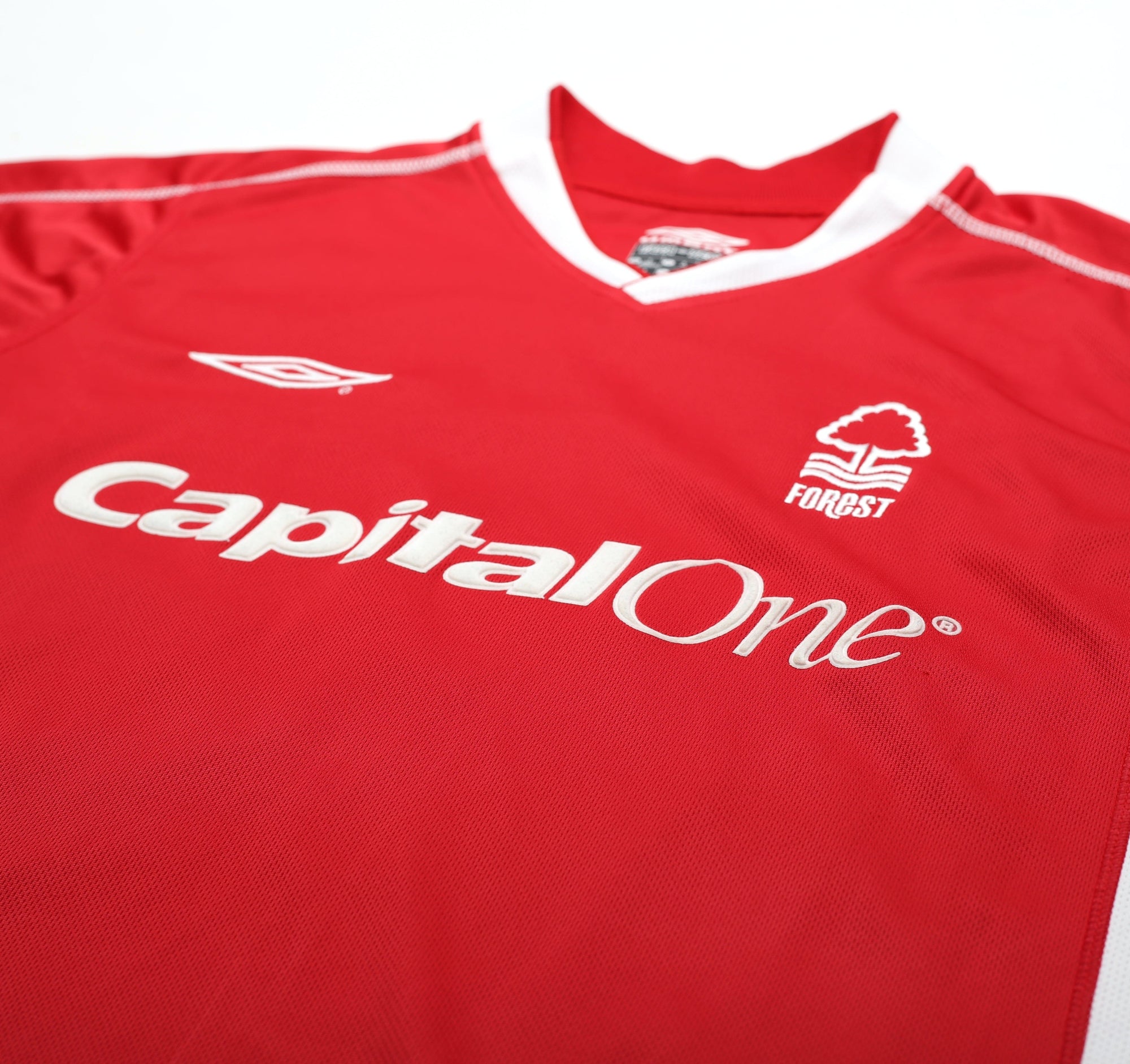 2003/04 NOTTINGHAM FOREST Vintage Umbro Home Football Shirt (S)