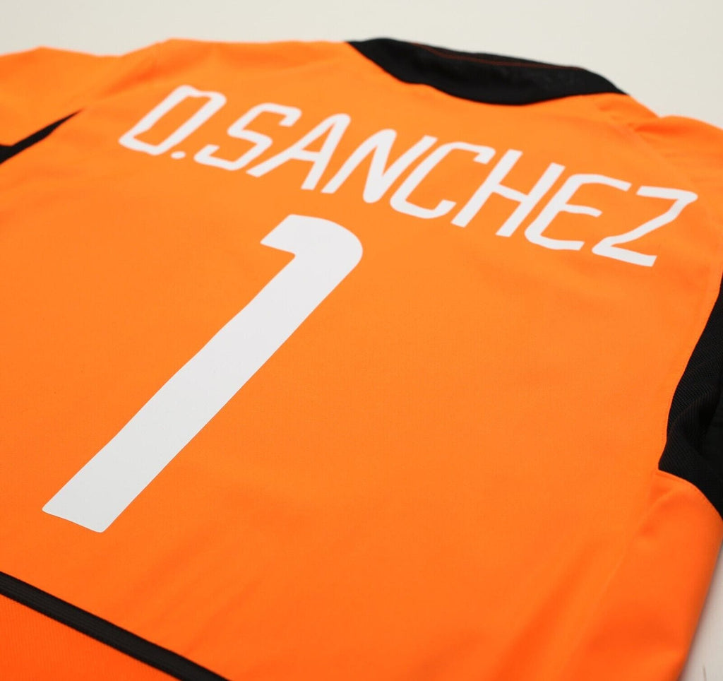 2003/04 O. SANCHEZ #1 Mexico Vintage Nike GK Football Shirt (M)