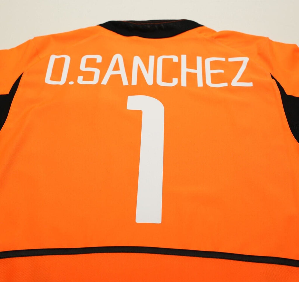 2003/04 O. SANCHEZ #1 Mexico Vintage Nike GK Football Shirt (M)