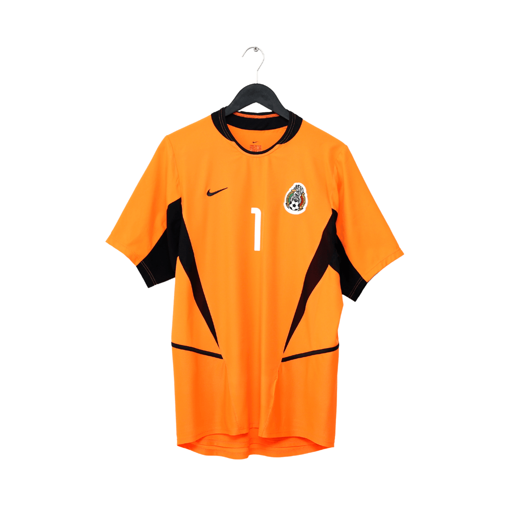 2003/04 O. SANCHEZ #1 Mexico Vintage Nike GK Football Shirt (M)