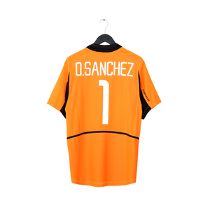 2003/04 O. SANCHEZ #1 Mexico Vintage Nike GK Football Shirt (M)