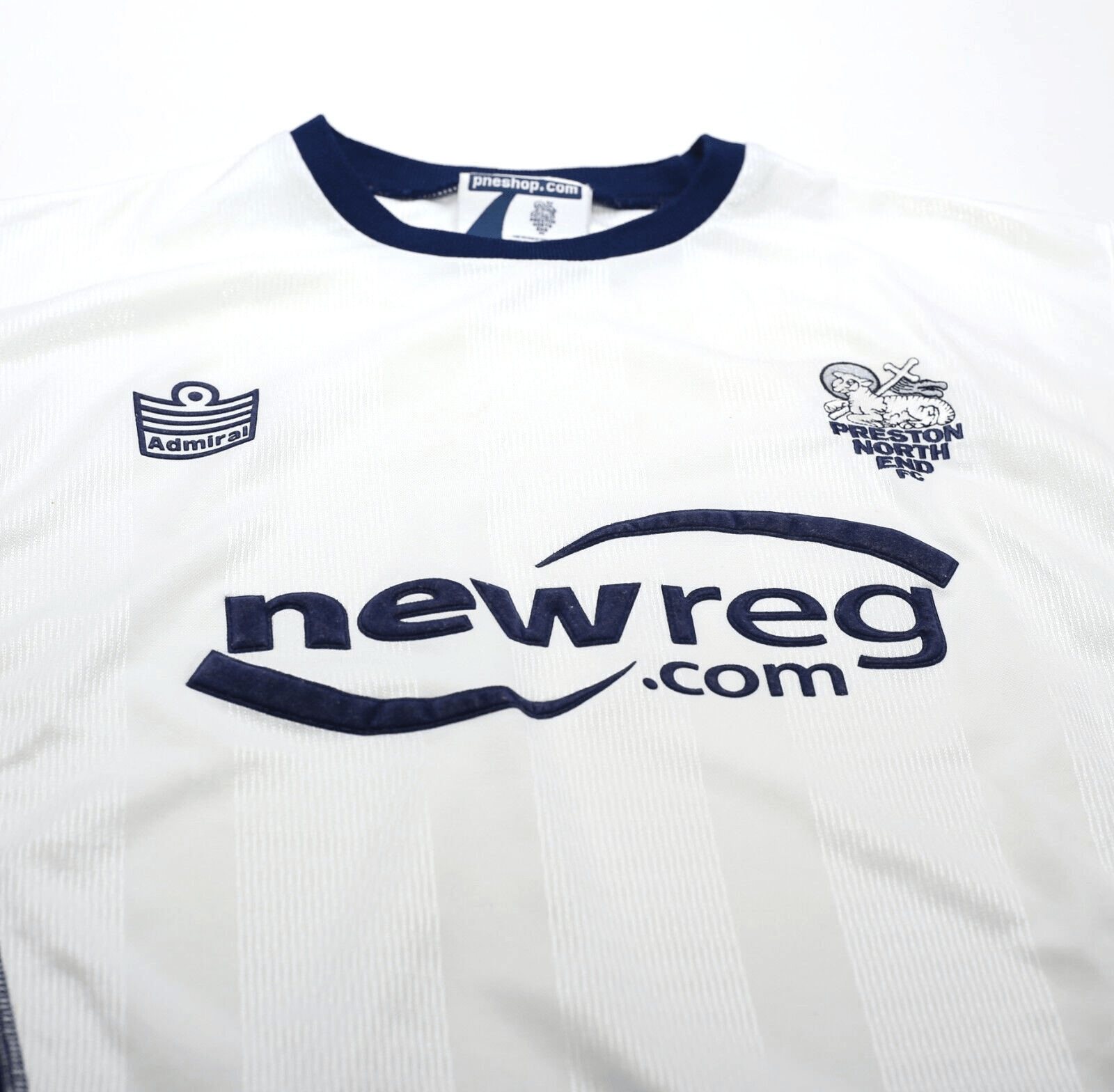 2003/04 PRESTON NORTH END Vintage Admiral Home Football Shirt (M)