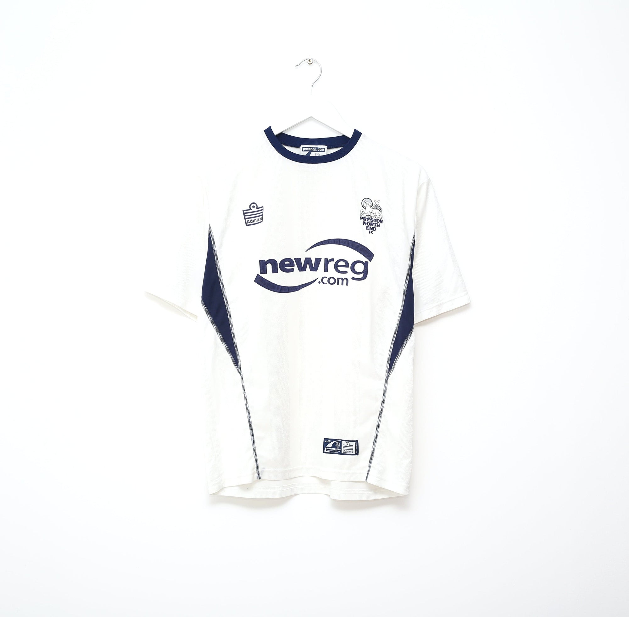 2003/04 PRESTON NORTH END Vintage Admiral Home Football Shirt (M)