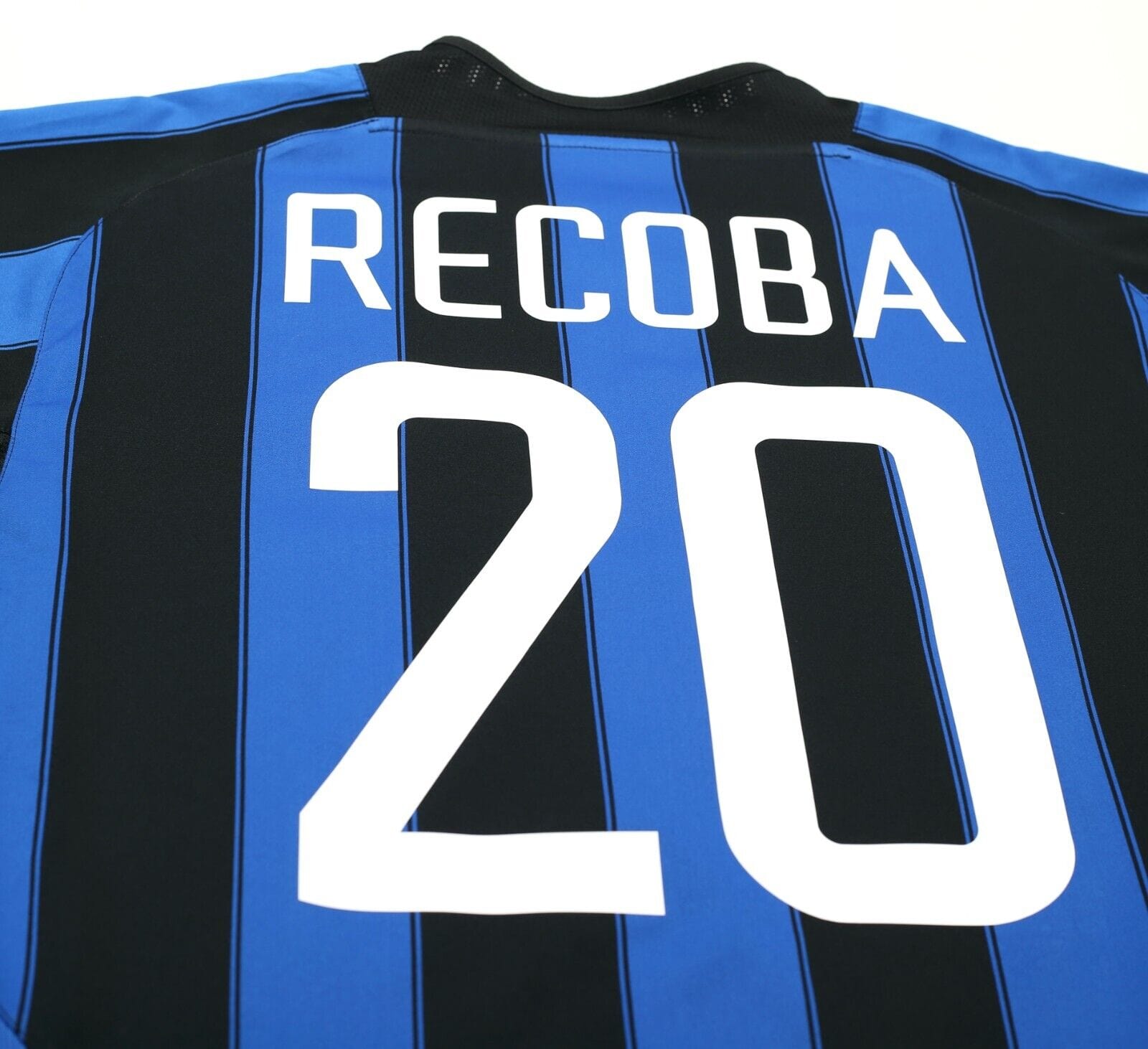 2003/04 RECOBA #20 Inter Milan Vintage Nike Home Football Shirt Jersey (L)