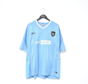 2003/04 REYNA #6 Manchester City Vintage Reebok Football Shirt Jersey (XXL) USA