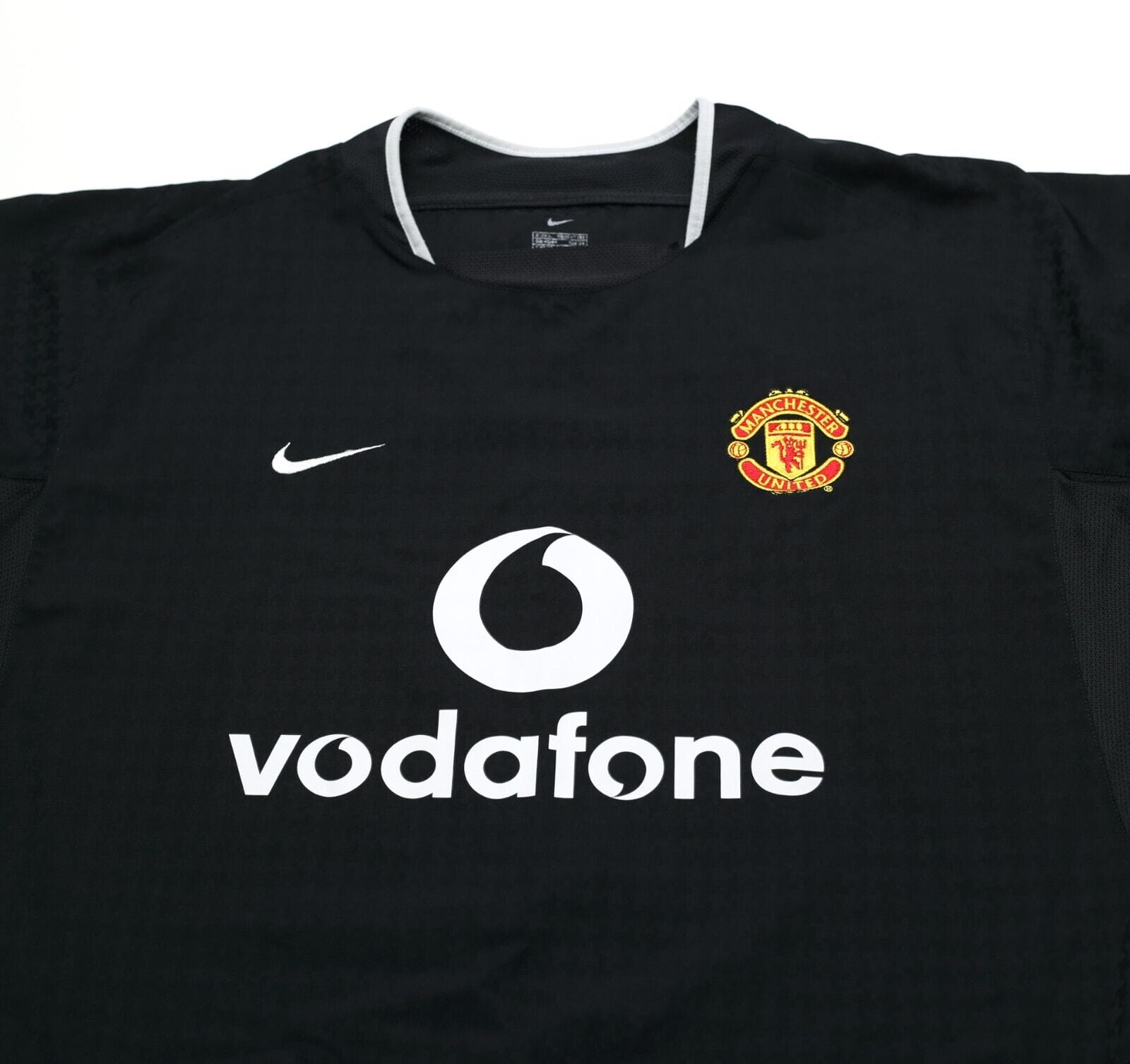 2003/04 RONALDO #7 Manchester United Vintage Nike Away Football Shirt (L)