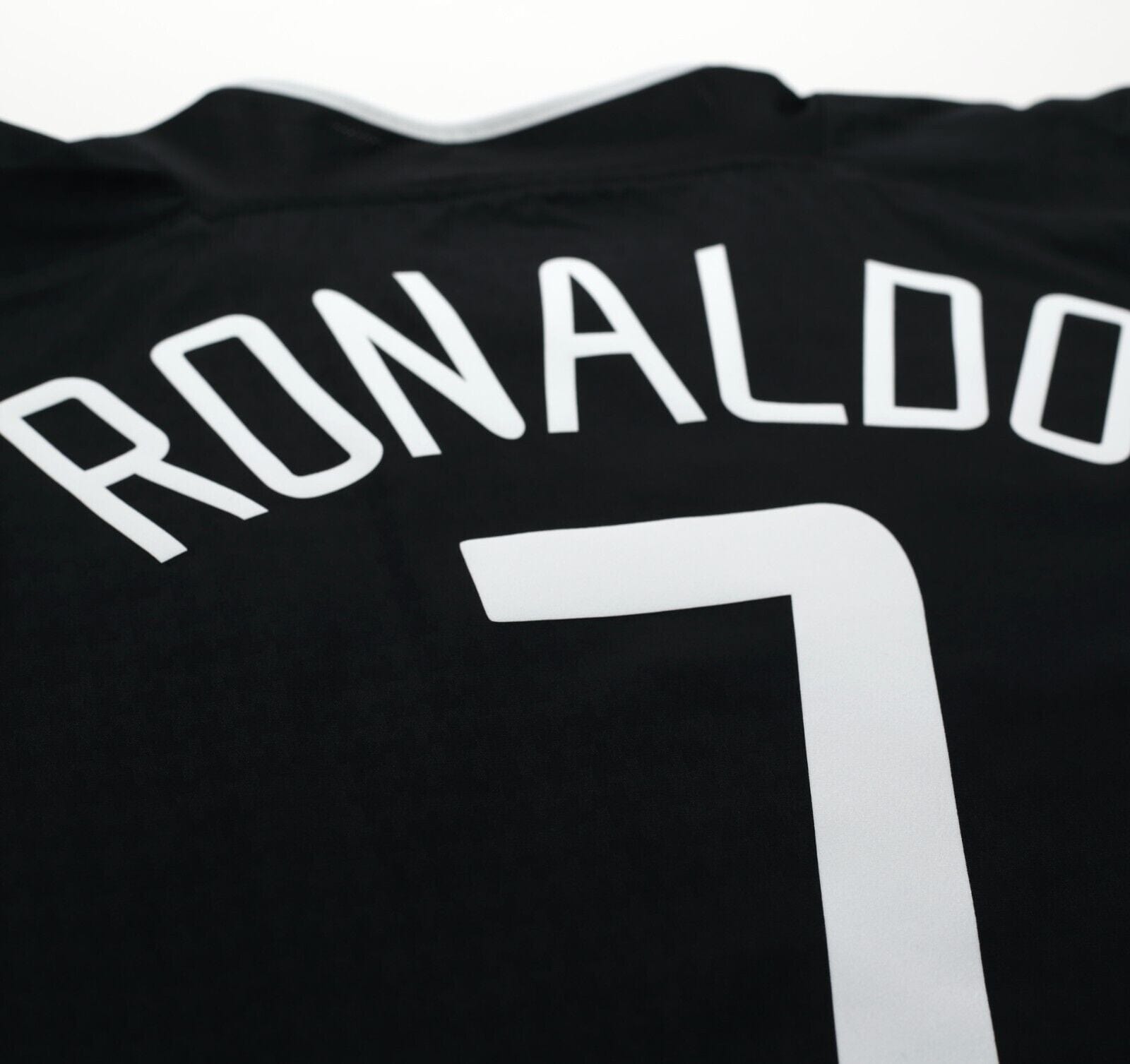 2003/04 RONALDO #7 Manchester United Vintage Nike Away Football Shirt (L)