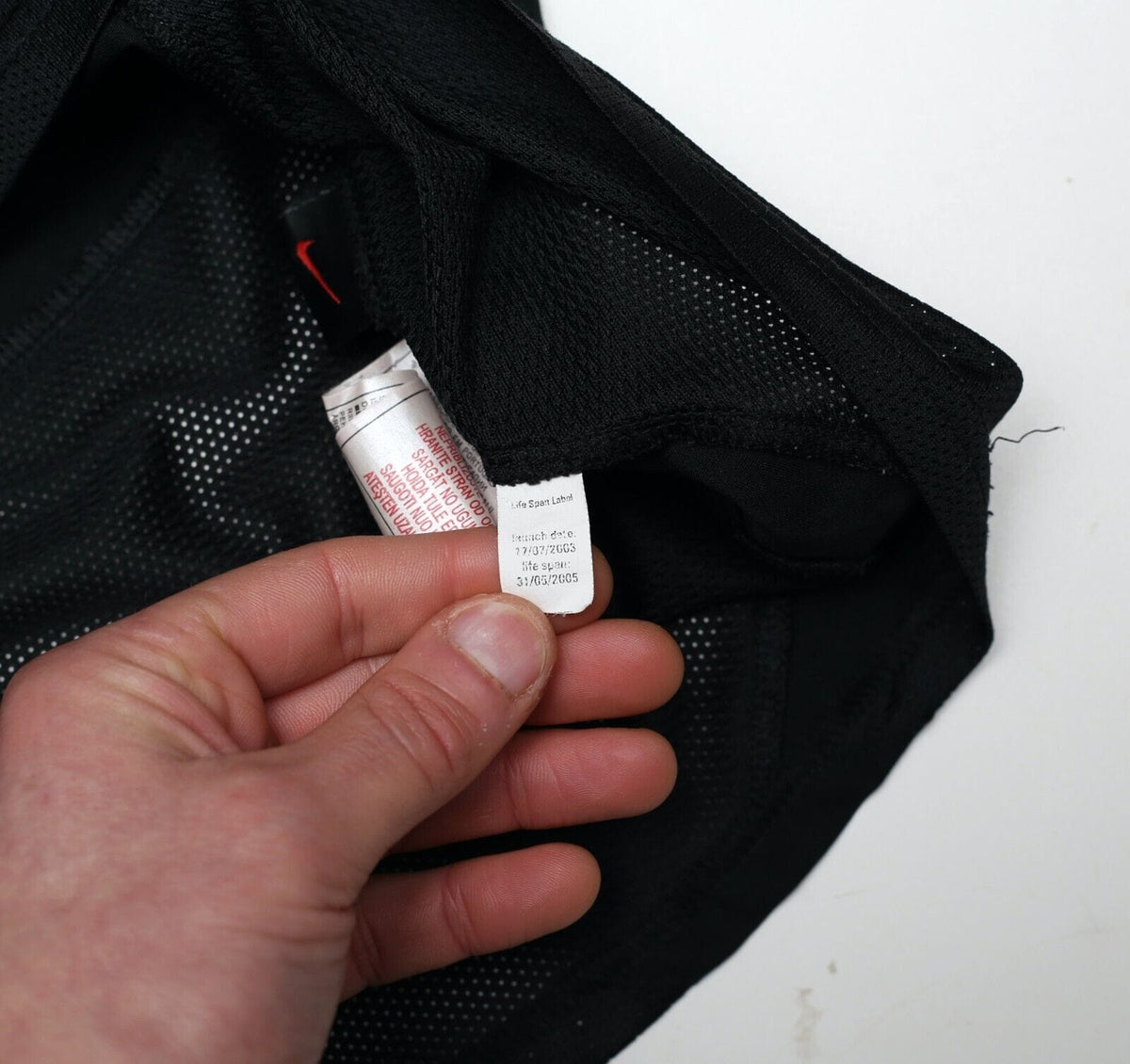 2003/04 RONALDO #7 Manchester United Vintage Nike Away Football Shirt (L)