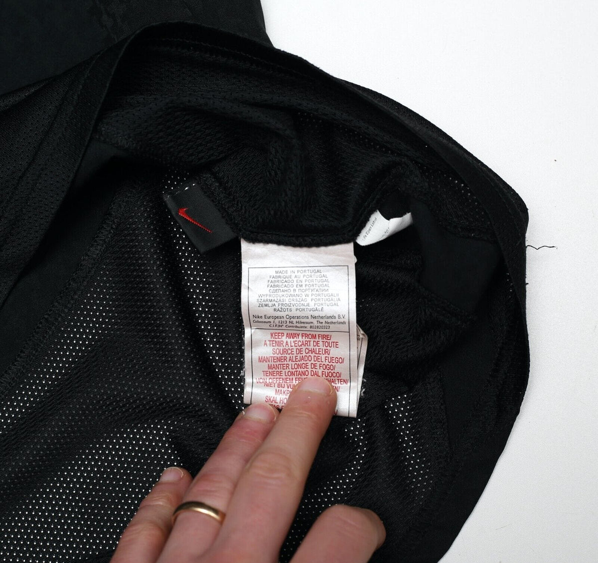 2003/04 RONALDO #7 Manchester United Vintage Nike Away Football Shirt (L)