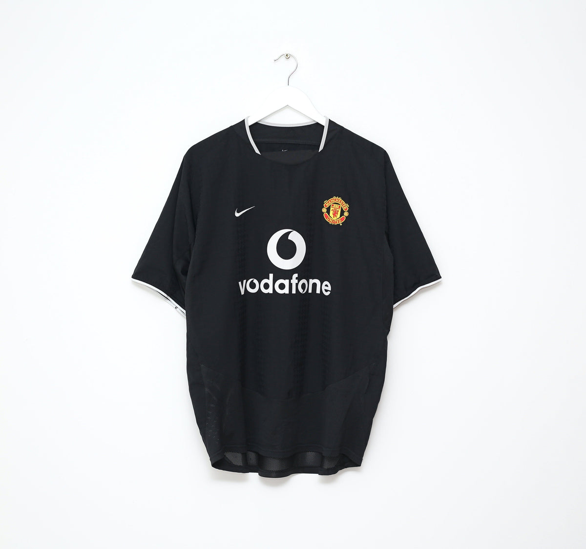 2003/04 RONALDO #7 Manchester United Vintage Nike Away Football Shirt (L)