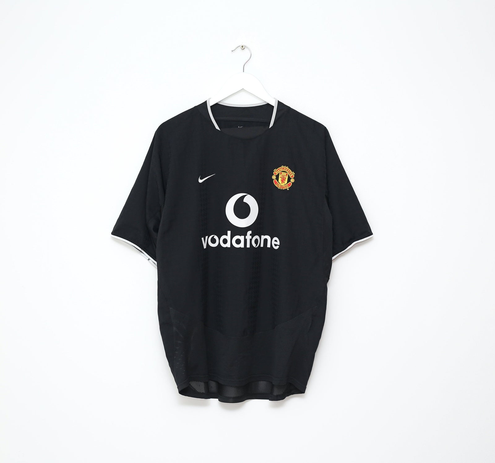 2003/04 RONALDO #7 Manchester United Vintage Nike Away Football Shirt (L)