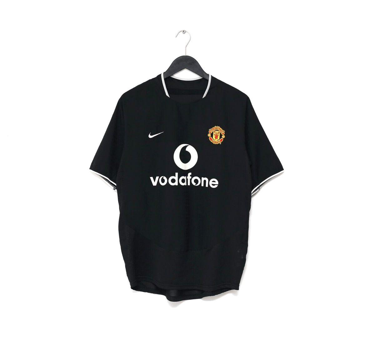 2003/04 RONALDO #7 Manchester United Vintage Nike Away Football Shirt (M)