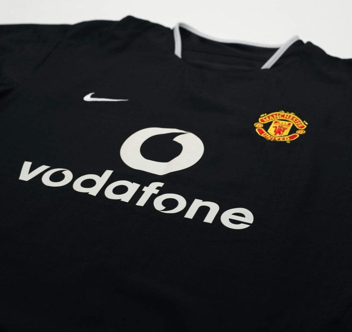 2003/04 RONALDO #7 Manchester United Vintage Nike Away Football Shirt (M)