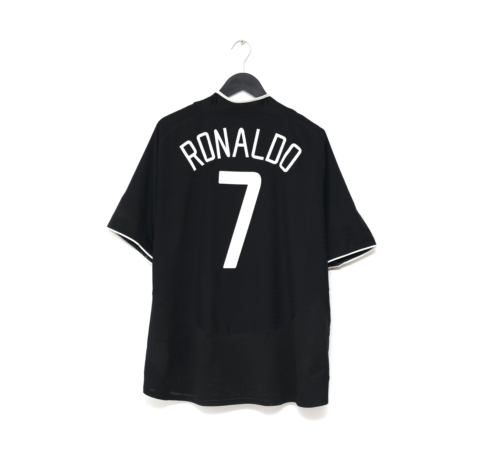 2003/04 RONALDO #7 Manchester United Vintage Nike Away Football Shirt (XL)