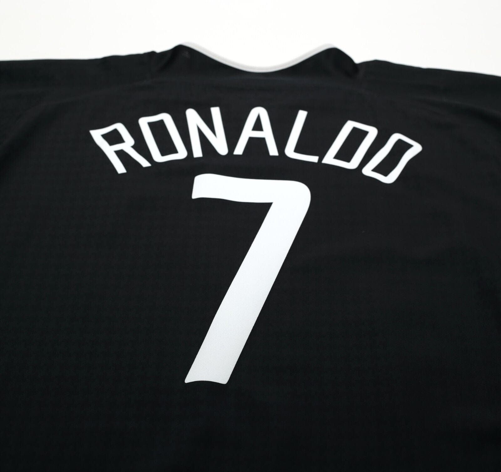 2003/04 RONALDO #7 Manchester United Vintage Nike Away Football Shirt (XXL)