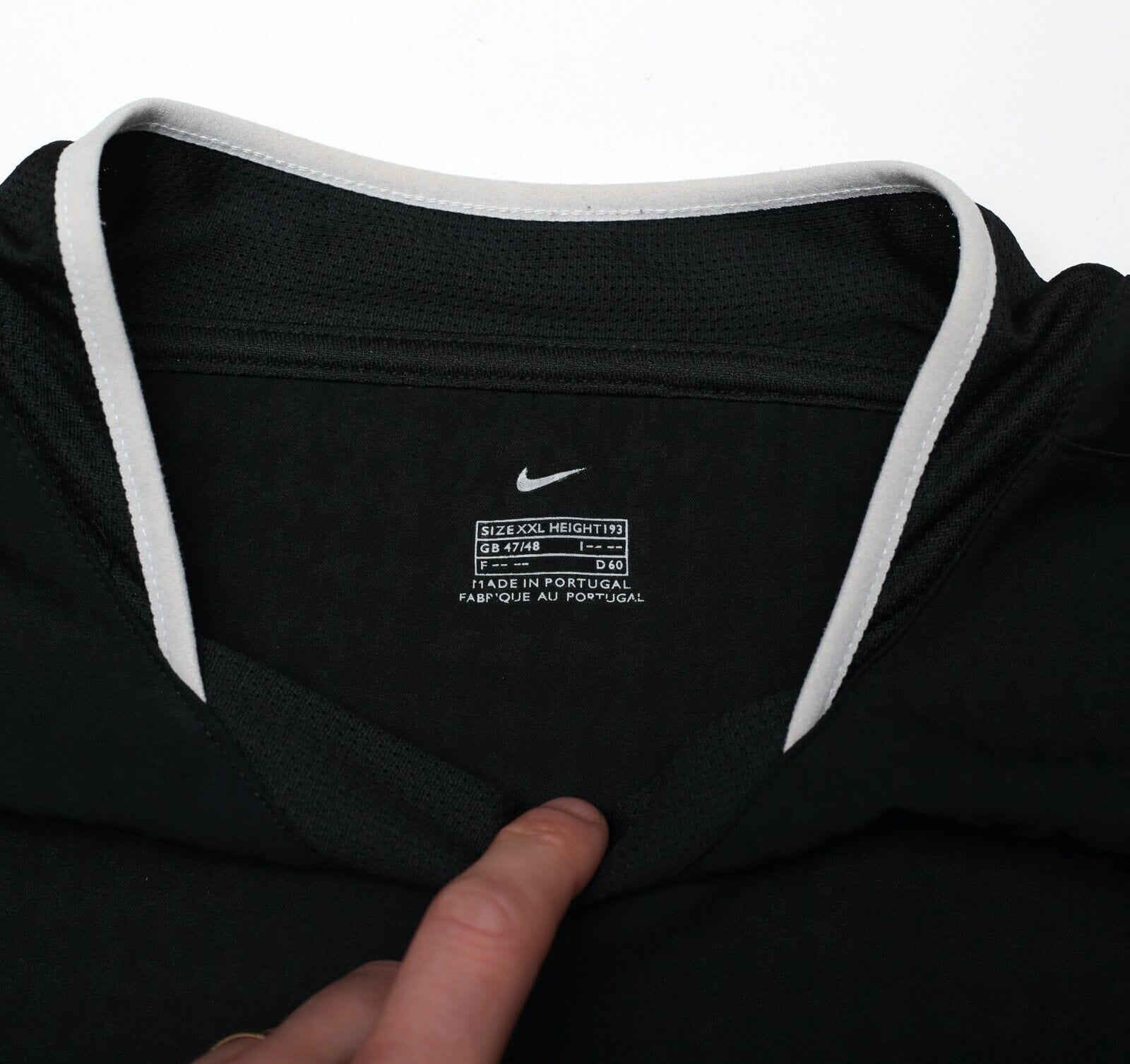 2003/04 RONALDO #7 Manchester United Vintage Nike Away Football Shirt (XXL)