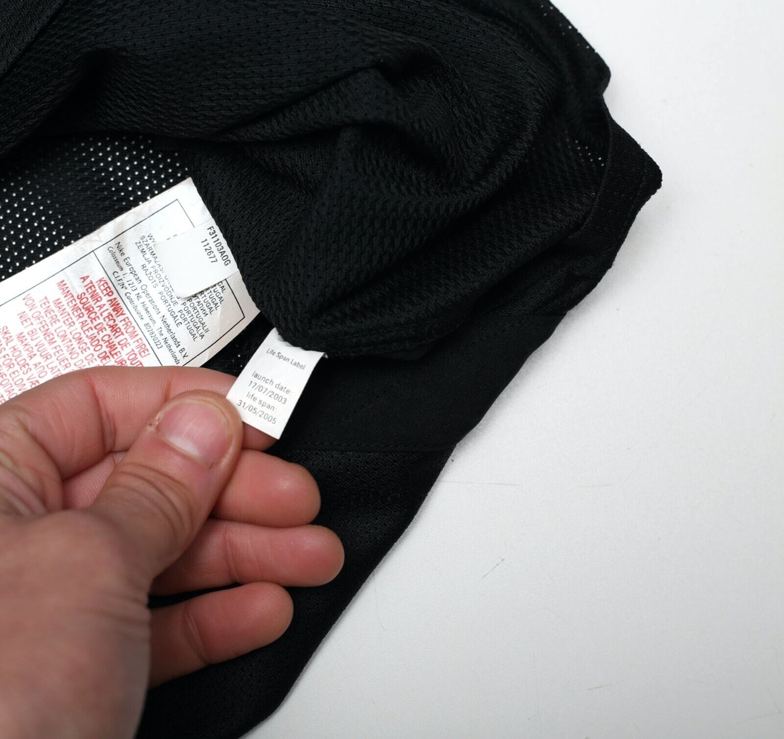 2003/04 RONALDO #7 Manchester United Vintage Nike Away Football Shirt (XXL)