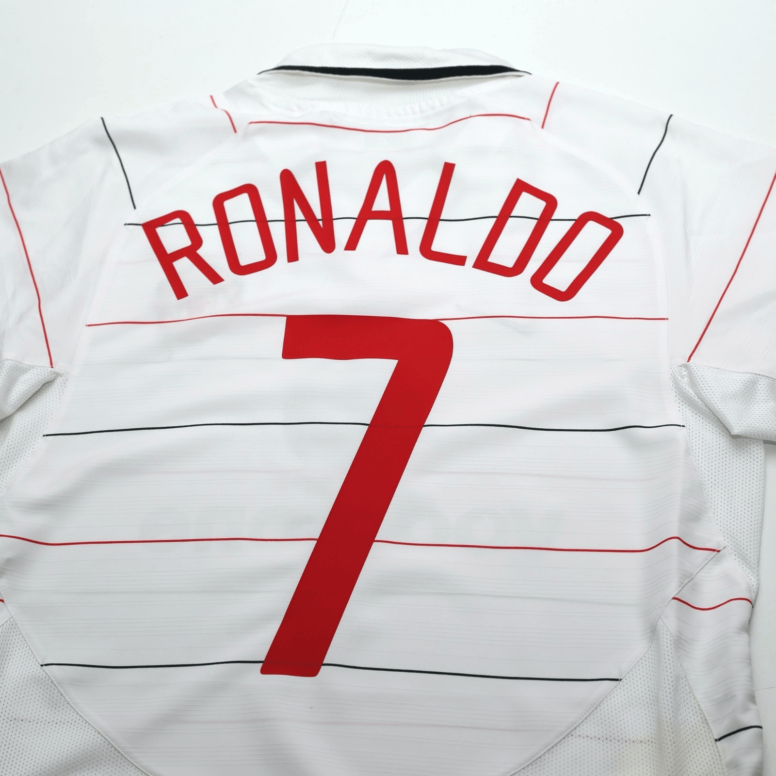 2003/04 Ronaldo #7 Manchester United Vintage Nike Third Football Shirt (S)