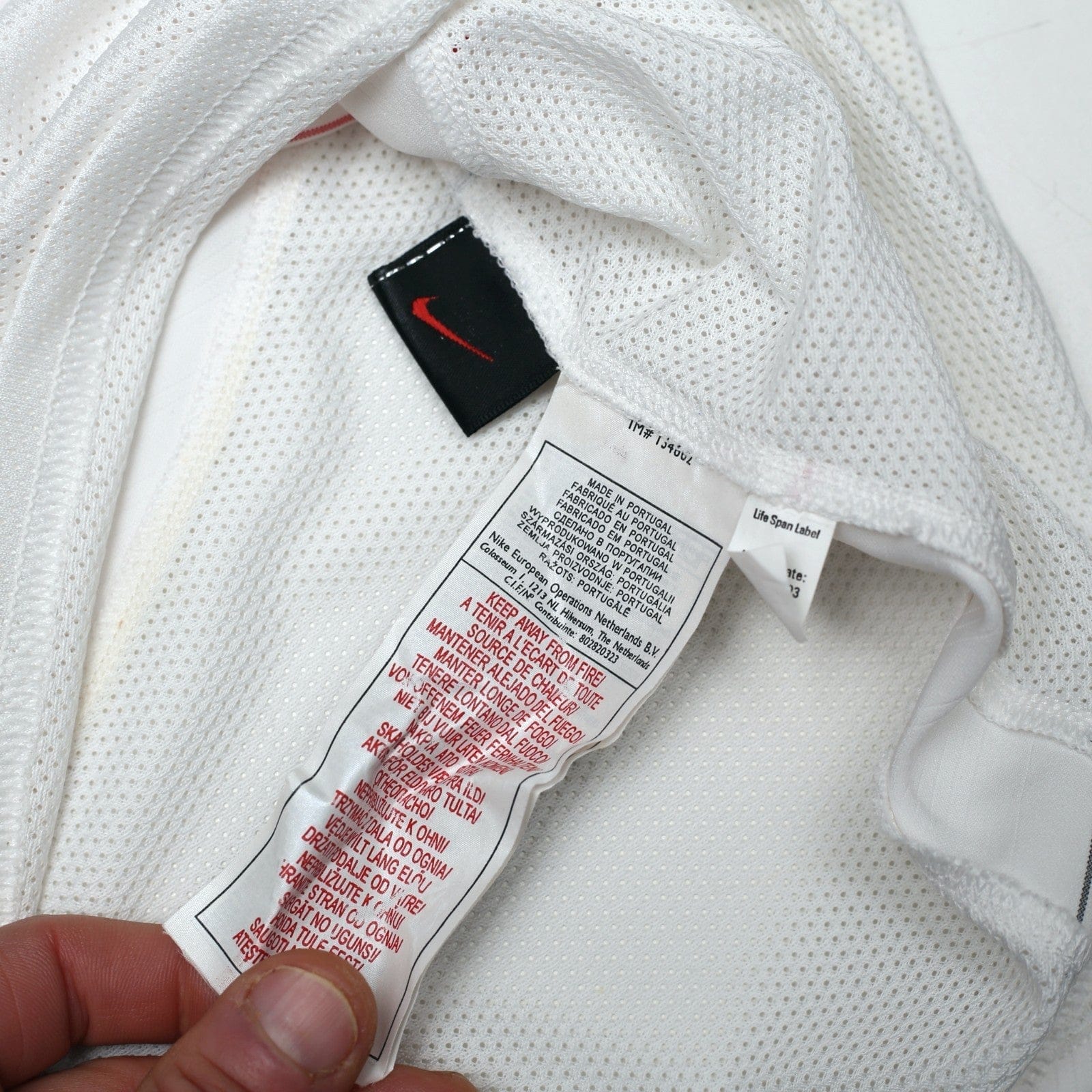 2003/04 Ronaldo #7 Manchester United Vintage Nike Third Football Shirt (S)