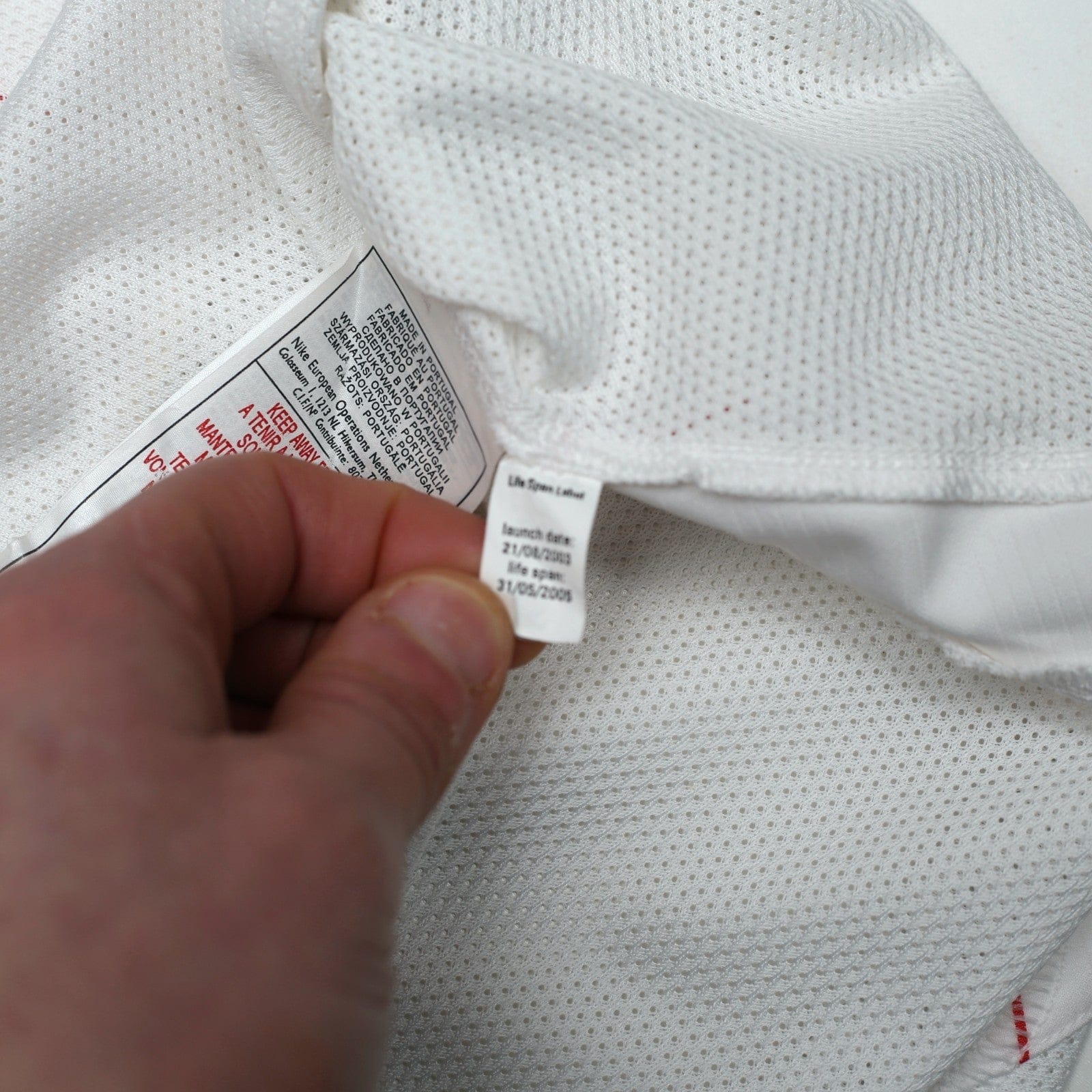 2003/04 Ronaldo #7 Manchester United Vintage Nike Third Football Shirt (S)