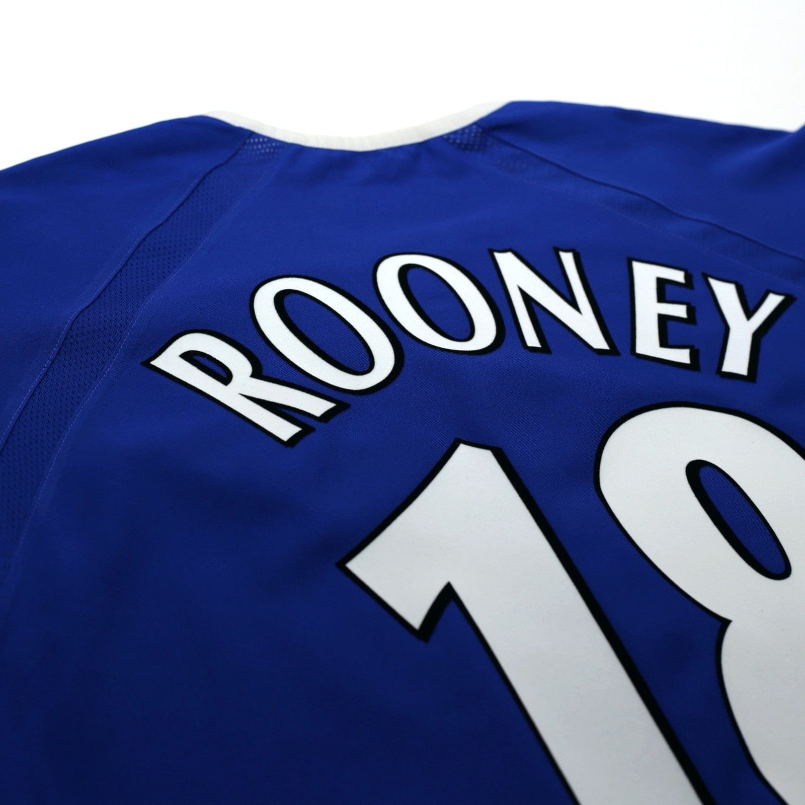 2003/04 Rooney #18 Everton Vintage PUMA Home Football Shirt (M)