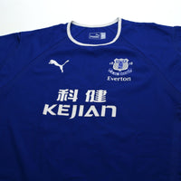 2003/04 Rooney #18 Everton Vintage PUMA Home Football Shirt (M)
