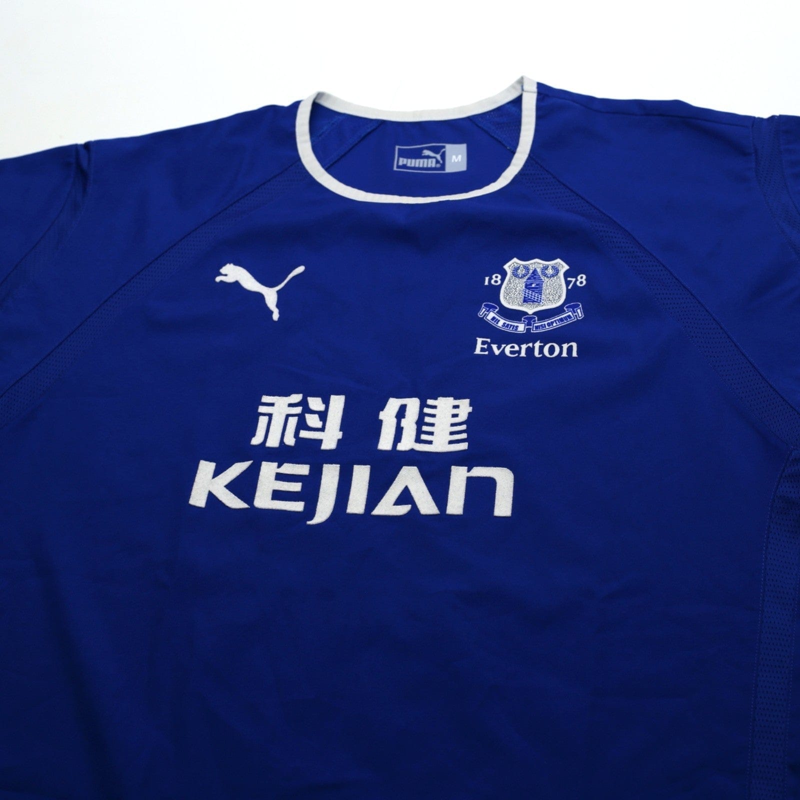2003/04 Rooney #18 Everton Vintage PUMA Home Football Shirt (M)