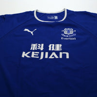 2003/04 Rooney #18 Everton Vintage PUMA Home Football Shirt (M)
