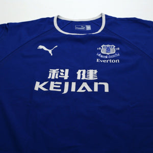 2003/04 Rooney #18 Everton Vintage PUMA Home Football Shirt (M)