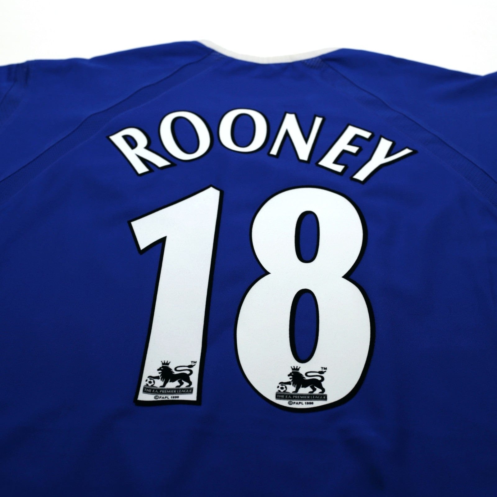 2003/04 Rooney #18 Everton Vintage PUMA Home Football Shirt (M)