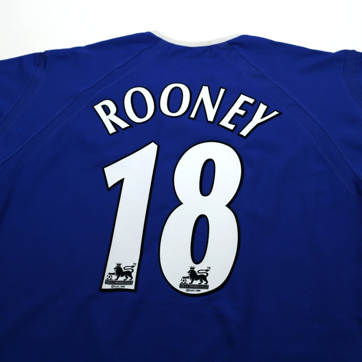 2003/04 Rooney #18 Everton Vintage PUMA Home Football Shirt (M)
